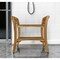 Homeroots 24" Natural Solid Teak Wood Shower Bench With Handles 376719 - alternate 2