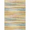 Homeroots 3' X 5' Gold Gray And Ivory Striped Washable Indoor Outdoor Area Rug 631407 - alternate 4
