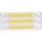Brady Low Smoke Zero Halogen Double Sided PermaSleeve Heat Shrink Tubing, 0.187 in. Dia x 0.5 in. W, Yellow 2LSZH-187-2-YL-4 - alternate 2