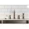 Kingston Brass Double-Handle Widespread Kitchen Faucet with Brass Sprayer, Polished Nickel KB1796BPLBS - alternate 5