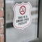 Signmission No Smoking Shield Label Set This Is A Sm, 4 inch X 4 inch, Vinyl Decal, 2PK SHI-D-2PACK-4-399 - alternate 2