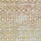 Homeroots 3' X 5' Peach And Ivory Argyle Washable Indoor Outdoor Area Rug 615812 - alternate 3