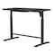 Motionwise Motionwise Electric Height Adjustable De, 24 in D X 48 in H, 48 in W X Glass and Steel, Gray GLS48MG - alternate 1