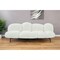 Homeroots 87" White Sofa With Black Legs 488840 - alternate 3