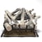 Bluegrass Living Vented Natural Gas Fireplace Log Set - 24 in. Birch Wood, 55,000 BTU, Match Light BVL24-2 - alternate 2