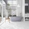 Apollo Tile 10x11 Honed Pearl White Thassos Marble Mosaic Hexagon Wall and Floor Tile 3.75 sq ft/case, 5PK APLMKN88G56HA - alternate 2