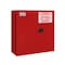 Fireking 30 Gal, Flammable Safety Cabinet, Auto-Close, Red SC30-AC-R - alternate 1