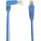 Black Box 3Ft Bl Cat6 Angled Cable EVNSL216-0003-90DS - alternate 1
