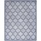 Homeroots 7' X 10' Blue Indoor Outdoor Area Rug 522145 - alternate 4
