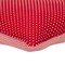 Homeroots 18" Red and White Cotton Reversible Throw Pillow 529292 - alternate 3