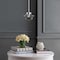 Jonathan Y Kurtz 7.25" Adjustable Drop Metal/Glass LED Pendant, Chrome JYL3516B - alternate 3