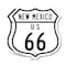 Signmission New Mexico Route Marker Shield Sign Us 6, 6 inch X 6 inch, Plastic Sign, 2PK SHI-P-2PACK-6-389 - alternate 1