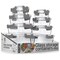 Bakkenmaster Borosilicate Glass Food Storage Containers with Lids, BPA-Free, Airtight and Leak-Proof, Gray, 16PK EMPGFCL448GY - alternate 1