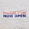 Signmission Discount Store Now Open, 18 Inch x 48 Inch, Vinyl Banner B-30546 - alternate 3