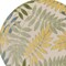Homeroots 8' Green Yellow And Blue Round Palm Leaf Indoor Outdoor Area Rug 548060 - alternate 4
