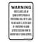 Signmission Illinois Equine, Heavy-Gauge Aluminum Rust Proof Parking Sign, 18" x 24", A-1824-25169 A-1824-25169 - alternate 2