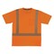 Ergodyne Hi-Vis Shirt, M, Orange, Short Sleeve 22243 - alternate 2