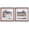 Homeroots Set Of Two Silent Waters Bronze Framed Print Wall Art, 2PK 484177 - alternate 3