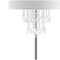 Jonathan Y Abigail 61" Crystal / Metal LED Floor Lamp, Clear/Chrome JYL2034A - alternate 5