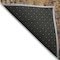 Homeroots 9' X 12' Copper Terra Cotta And Black Abstract Washable Indoor Outdoor Area Rug 606102 - alternate 2