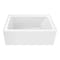 Kingston Brass 54" Acrylic Rectangular 3-Wall Alcove Tub, Left Hand Drain, Glossy White VTAP5436L22 - alternate 1