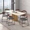Leisuremod Lyra Collection Modern Chair in Black Walnut Color back and Black Seat LCBW-41BL - alternate 4