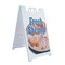 Signmission Fresh Shrimp, A-Frame & 2 Decals Installed, Heavy-Duty Plastic Frame SBHD-D-2436-Fresh Shrimp - alternate 1