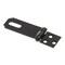 Prime-Line Door and Gate, Safety Hasp Hinge Latch with Fixed Staple 2-1/2 inch with Screws, Matte Black U 117058 - alternate 2