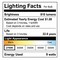 Euri Lighting A19 LED Bulb, 9W, 810 lm, 60W Eq., 2700K, GU24, CEC, JA8, Title 24, UL EA19-9W5020CG - alternate 2