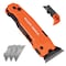 Klein Tools FLICKBLADE 2-in-1 Utility Knife / Scraper with Blade Storage 44306 - alternate 1