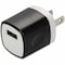 Add-On DUAL-PORT NEMA 1-15P MALE TO USB 2.0 A FEMALE 5V AT 1.5A WALL CHARGER 5V USAC2USB5V15A - alternate 3