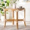Bali & Pari Mattie Natural Rattan Dining Table, Beige 269-14772-ZORO - alternate 2