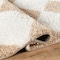 World Rug Gallery Diamond Shag Area Rug 2 ft x 3 ft Beige WR123BEIGE2X3 - alternate 5