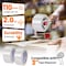 Wrightmaster 3 in. x 110 yds. Clear Heavy Duty Shipping Packaging Tape with 3 in. Core, 12PK ZR-320-110C-12 - alternate 3