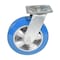 Vestil Polyurethane Precision Ball Bearing Swivel Caster 8 In. x 2 In. 881 lb Blue/Gray CST-PB-8X2PUA-S - alternate 2