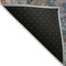 Homeroots 8' X 10' Teal Blue Orange And Beige Abstract Washable Indoor Outdoor Area Rug 631458 - alternate 5