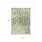 Homeroots 3' X 5' Green And Ivory Abstract Washable Indoor Outdoor Area Rug 612653 - alternate 3