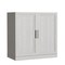 Homeroots 31in White Wood Accent Cabinet 693398 - alternate 3