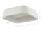 Jonathan Y Rafael 17.7 in. Integrated LED Metal Flush Mount Ceiling Light, White JYL7207A - alternate 3