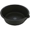 Custom Accessories 6 Qt Black Polyethylene Oil Drain Pan 31118 - alternate 1