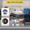 Vevor Mini Miter Cut-offChop Saw Mini Miter Saw Benchtop w/ 2-5/16" Blades J1F-DC50 - alternate 3