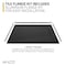 Anzzi 59 in. x 35 in. Barrier-Free Curbless Shower Base in Black with Reversible Drain and Slip-Resistant SB-AZ609RL-BL - alternate 4