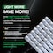 Beyond Led Technology LED T8 Tube, Watt 10W-22W, 3080Lm, CCT 3K-6500K, 4ft, Frosted Lens, Single and Double End Power, 25PK 157060 - alternate 3