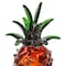 Homeroots 9" Orange Murano Glass Pineapple Statue Tabletop Sculpture 376132 - alternate 2