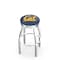 Holland Bar Stool Co 30" Chrome Cal Swivel Bar Stool, Accent Ring L8C3C30Cal-Un - alternate 1
