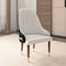 Leisuremod Elara Collection Wooden Dining Chair in Black/White EC59BLFW - alternate 4
