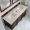 James Martin Vanities Brittany 60" Double Vanity, Burnished Mahogany, w/ 3 CM Tajnar Eclos Top w/FreePower Wireless Charger 650-V60D-BNM-FTJR - alternate 4