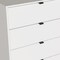 Homeroots 30" White Four Drawer Standard Chest 552263 - alternate 6