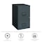 Space Solutions 14.25 in W 2 Drawer Vertical File Cabinet, Charcoal 22555 - alternate 4