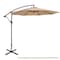 Villacera 10-Foot Offset Patio Umbrella, Beige 83-OUT5410 - alternate 8